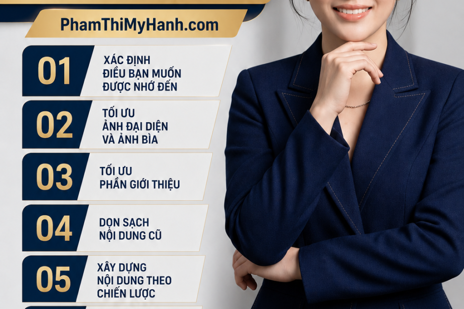 7 BƯỚC XÂY DỰNG TRANG CÁ NHÂN