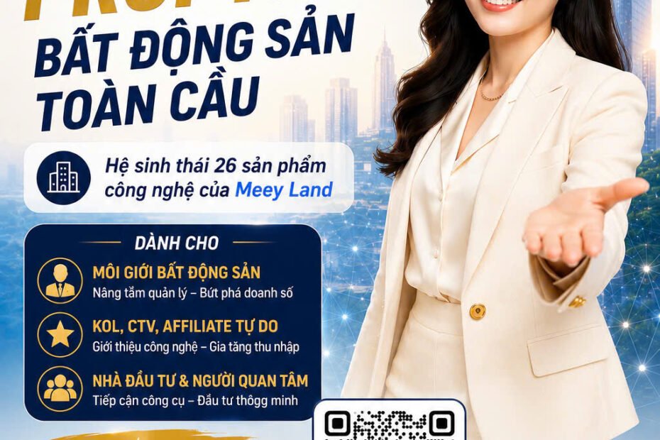Affiliate Proptech Bất Động Sản Toàn Cầu