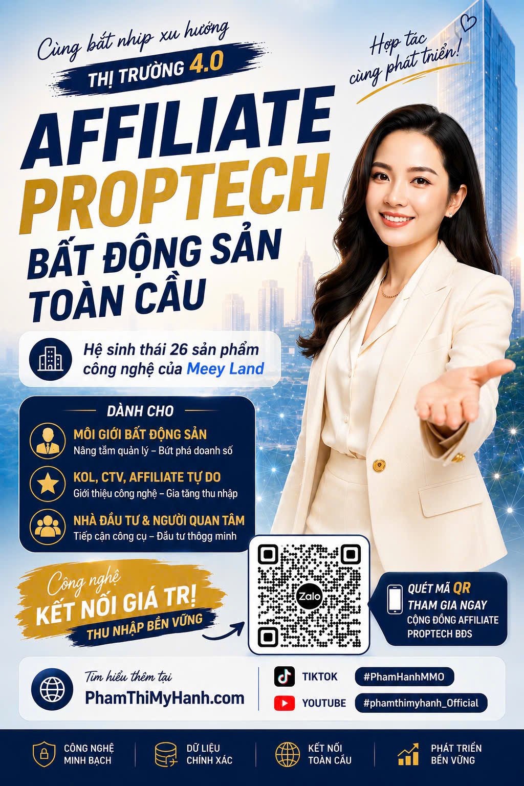 Affiliate Proptech Bất Động Sản Toàn Cầu