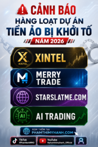 Dự án tiền ảo bị khởi tố năm 2026