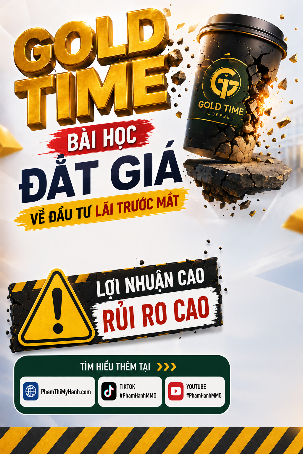 GOLD TIME Coffee : Từ Giấc Mơ Thu Nhập Thụ Động Đến Cú Vỡ Mộng Của Nhiều Nhà Đầu Tư