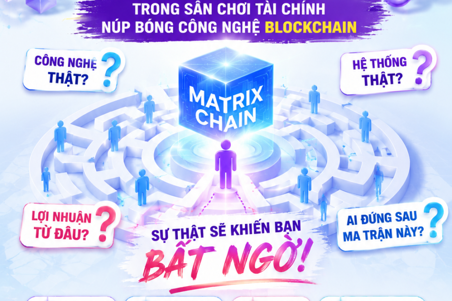 Matrix chain đa cấp sân chơi tài chính núp bóng blockchain