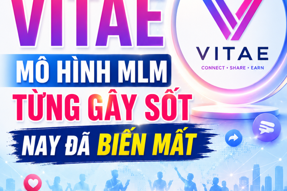 Mạng Xã Hội Vitae mô hình sân chơi đa cấp