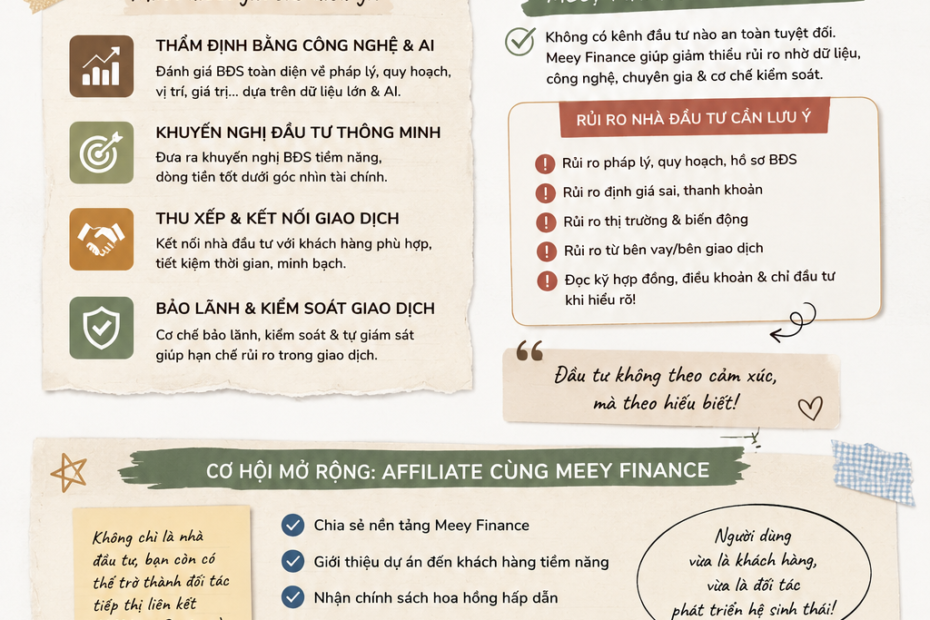 Meey finance nền tảng tài chính số,