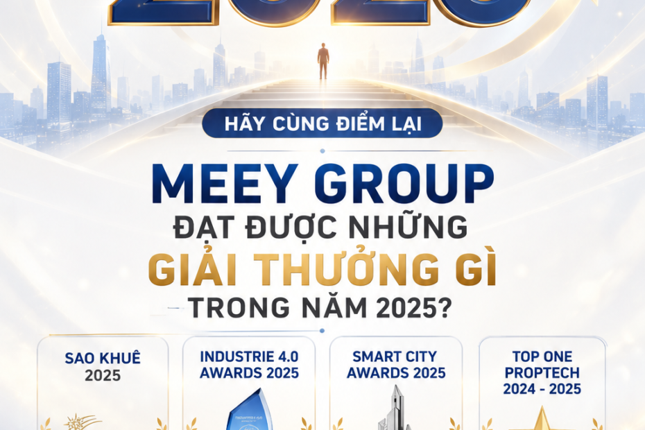 Meey Group đạt được những giải thưởng gì trong năm 2025
