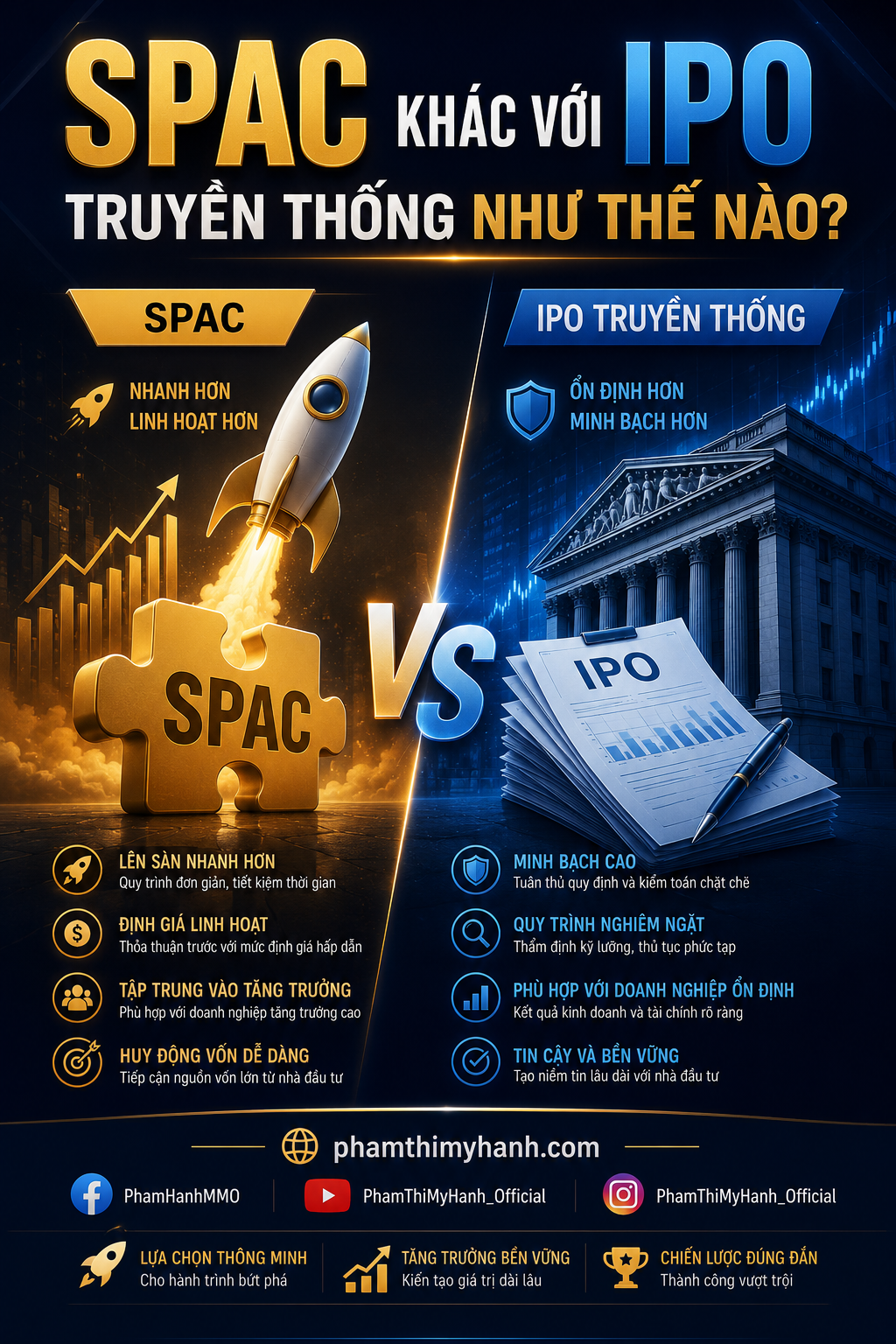 SPAC Khác IPO Truyền Thống Như Thế Nào