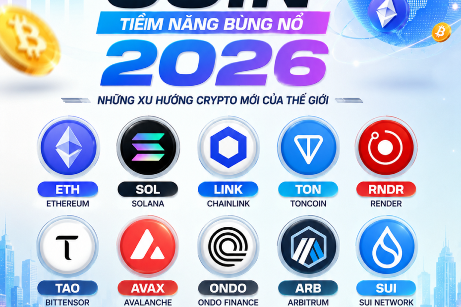 TOP COIN TIỀM NĂNG BÙNG NỔ 2026
