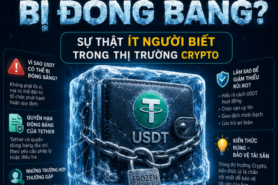 usdt để trên ví nóng vẫn bị đóng băng vì sao