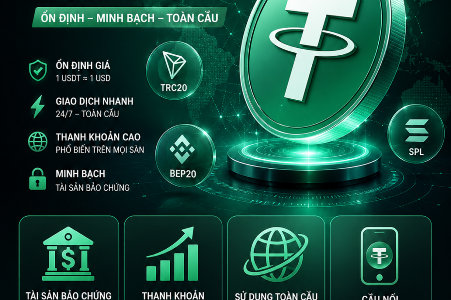 Usdt là gì? usdt có an toàn không