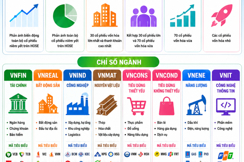 các chỉ số chứng khoán việt nam