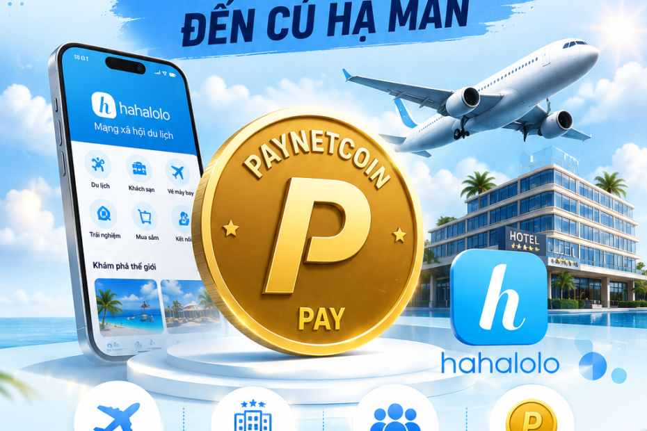 paynetcoin và mạng xã hội hahalolo hạ màn