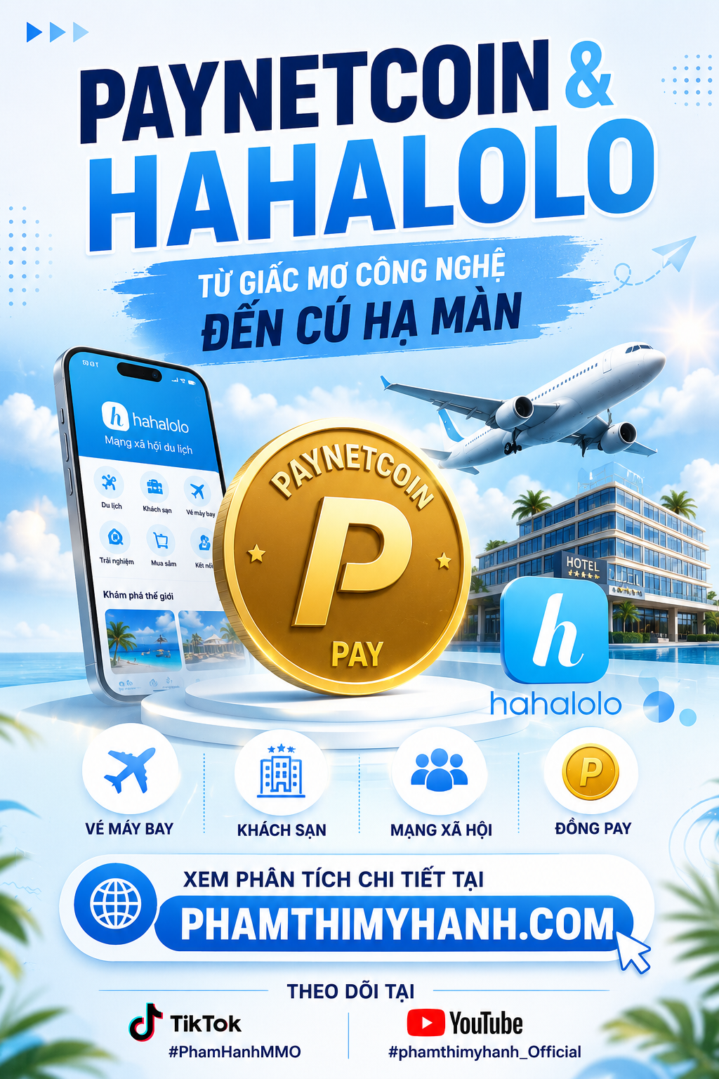 paynetcoin và mạng xã hội hahalolo hạ màn