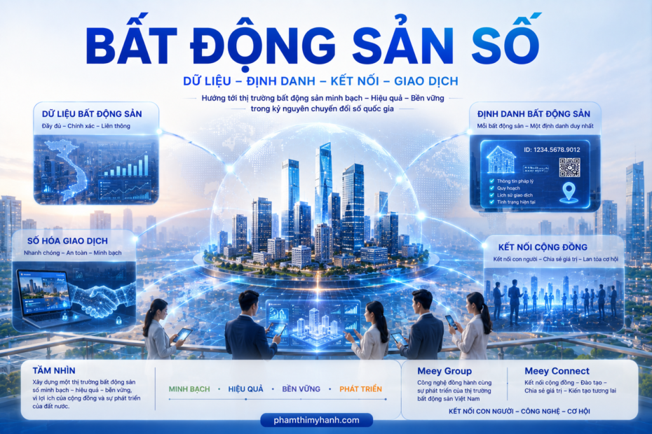 Bất động sản số số hóa ngành bất động sản