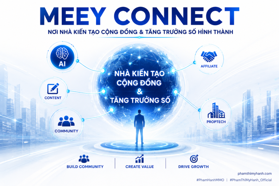 Meey Connect Nơi Nhà Kiến Tạo Cộng Đồng và Tăng Trưởng Số Hình Thành