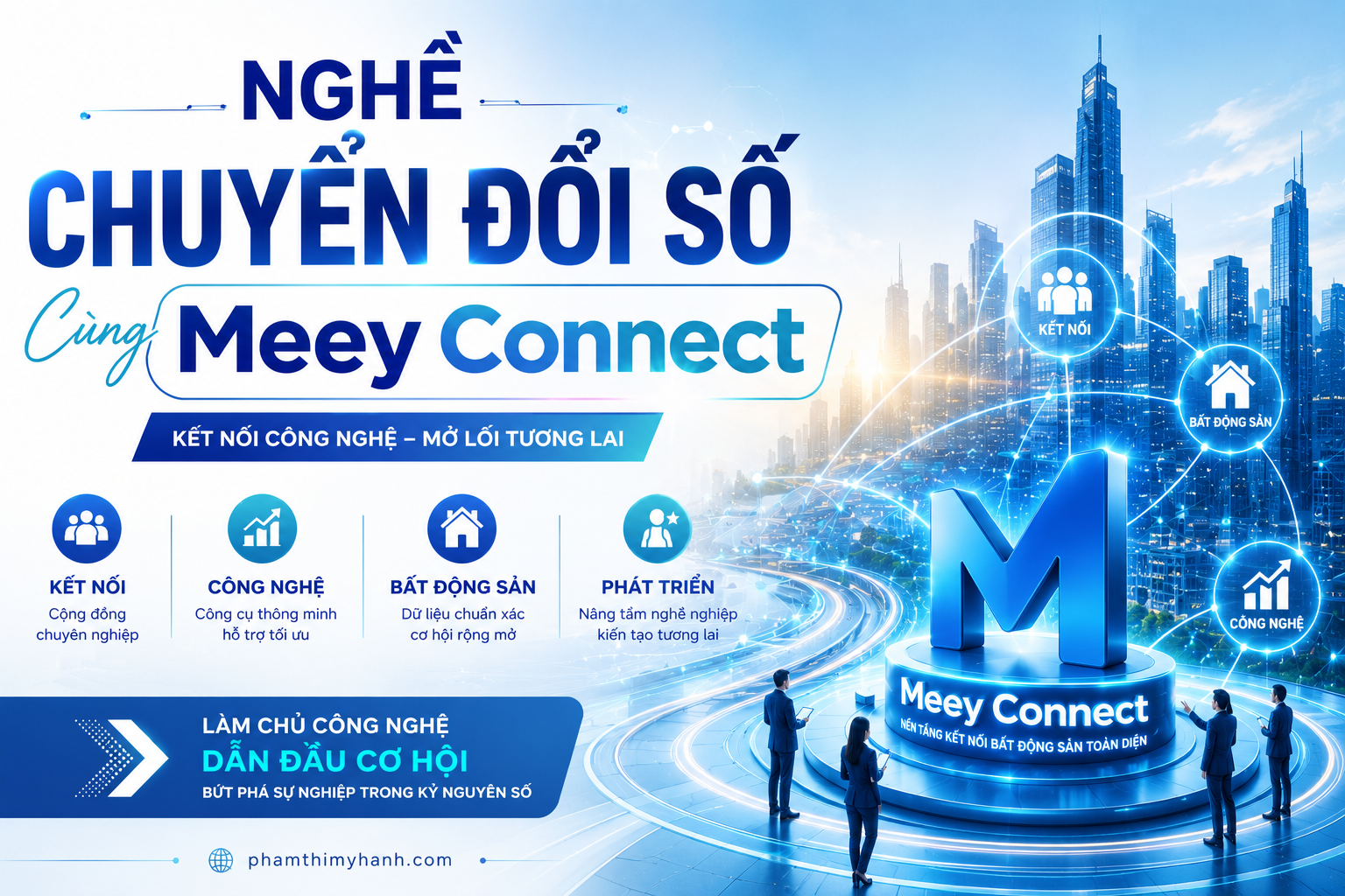 Nghề chuyển đổi số cùng Meey Connect