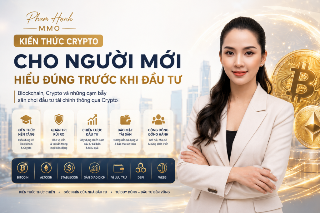 Phạm Hạnh MMO- Kiến thức Crypto cho người mới