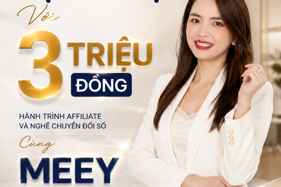 Xây Dựng Sự Nghiệp Với 3 Triệu Đồng Hành Trình Affiliate Và Nghề Chuyển Đổi Số Cùng Meey Connect