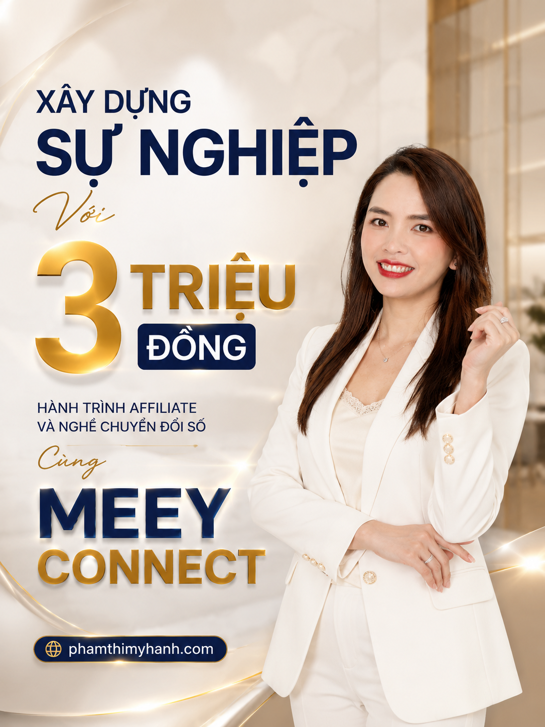 Xây Dựng Sự Nghiệp Với 3 Triệu Đồng Hành Trình Affiliate Và Nghề Chuyển Đổi Số Cùng Meey Connect
