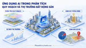 Ứng dụng AI trong phân tích quy hoạch và thị trường Bất động sản