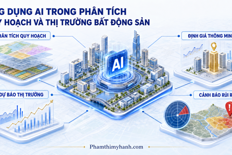 Ứng dụng AI trong phân tích quy hoạch và thị trường Bất động sản