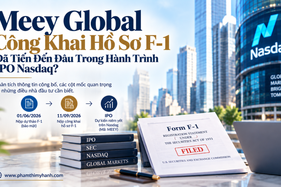 Meey Global công khai hồ sơ f1