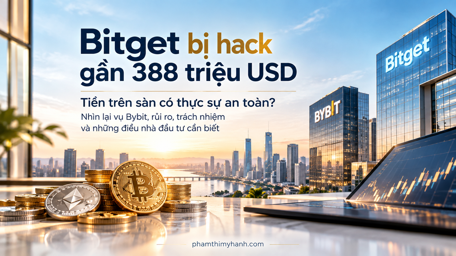 bitget bị hack gần 388 triệu usd