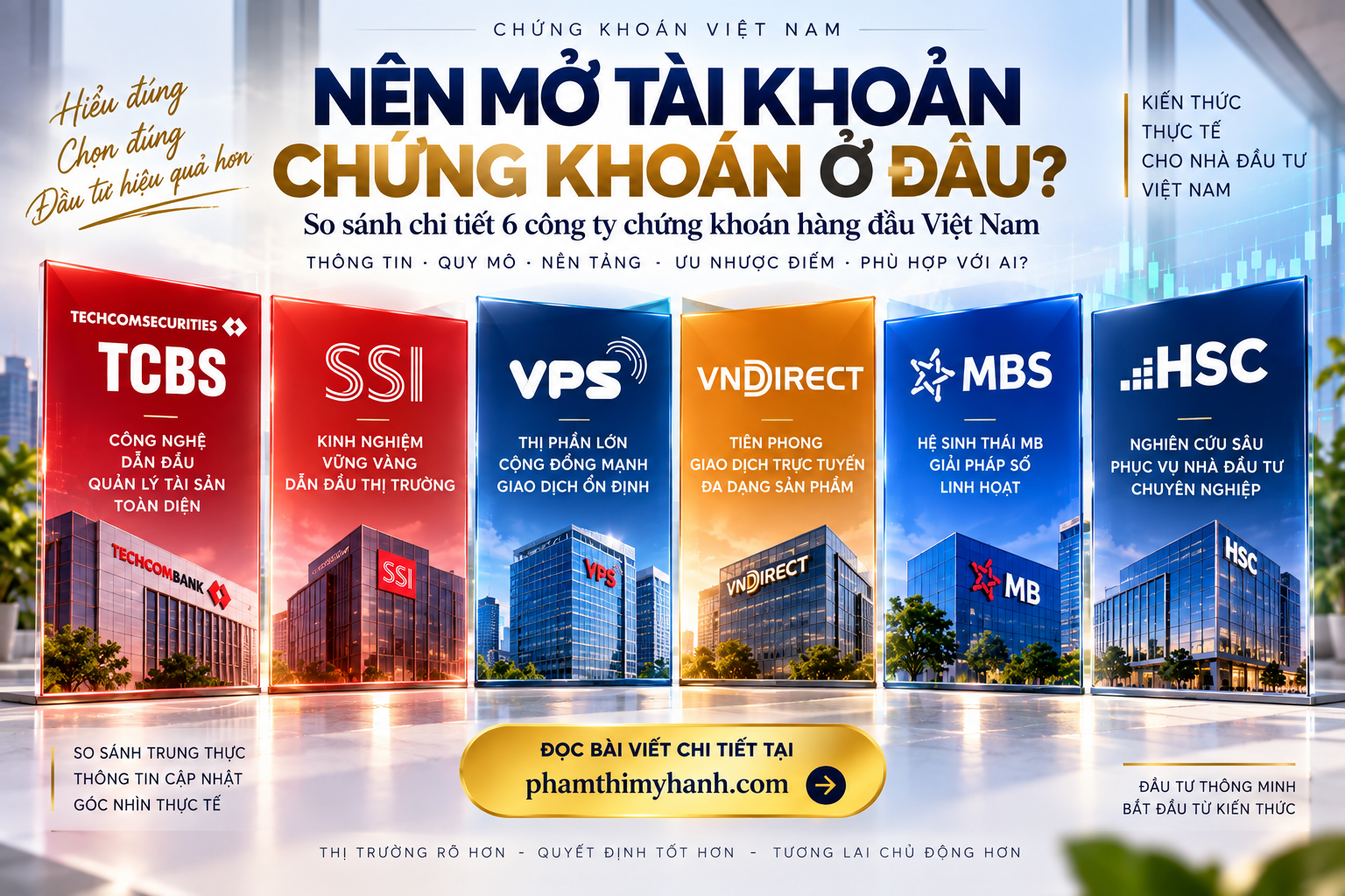 nên mở tài khoản chứng khoán ở đâu