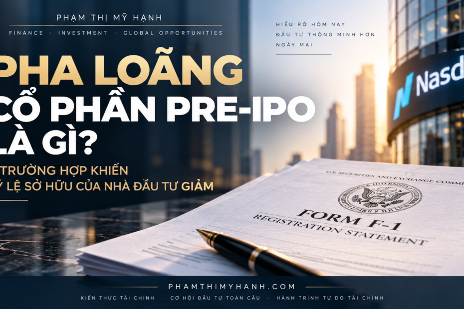 pha loãng cổ phần pre-ipo là gì