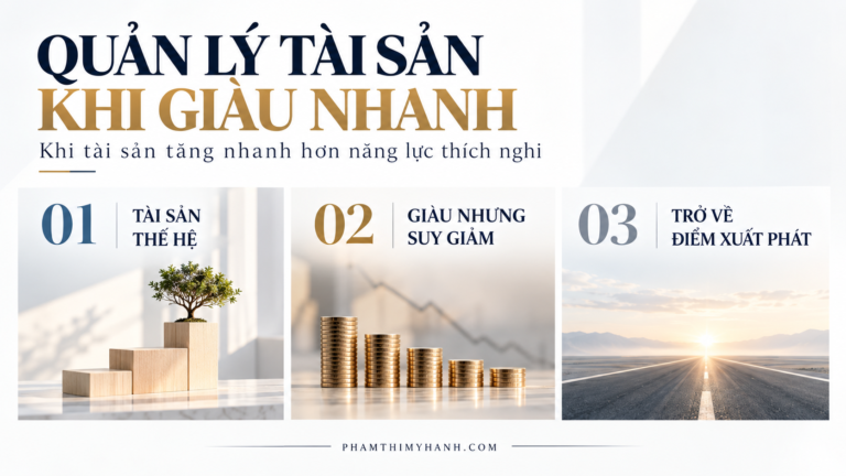 quản lý tài sản khi giàu nhanh