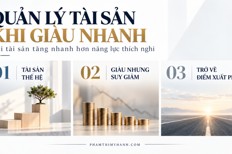 quản lý tài sản khi giàu nhanh