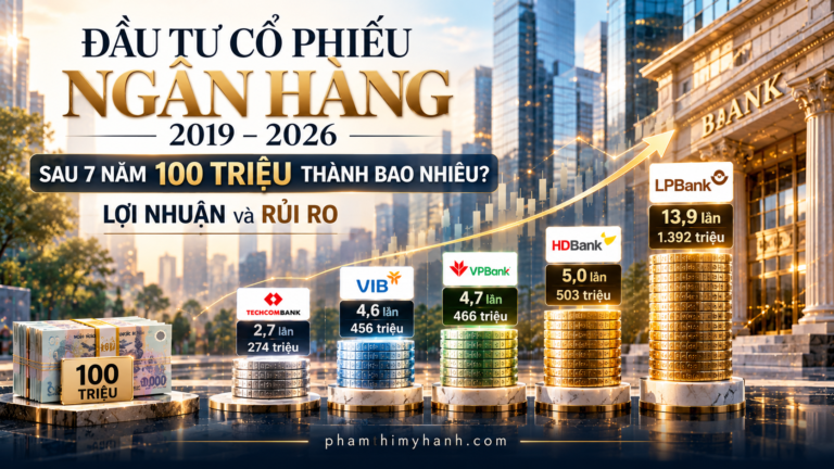 Đầu tư cổ phiếu ngân hàng 2019–2026